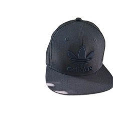 Adidas Black On Black Baseball Snapback Cap
