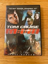 Mission: Impossible III 3 DVD Full Screen Edition MI 3 Tom Cruise