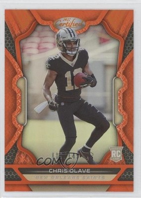 2022 Certified Rookies Mirror Orange /149 Chris Olave #113 Rookie RC 2s2