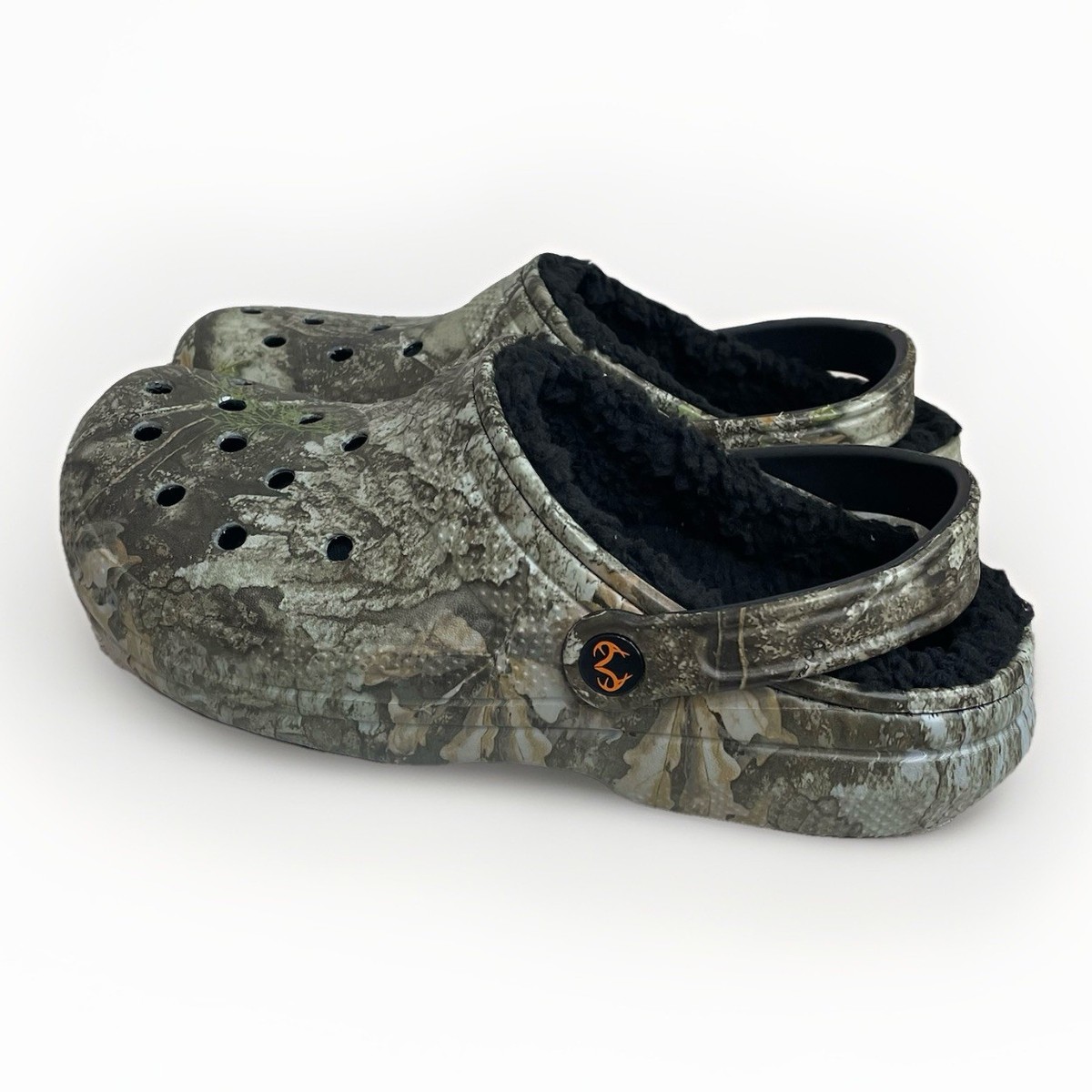 Crocs Realtree APX Lined Classic Camo Clog Men display picture 2