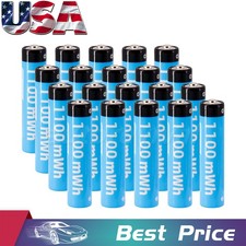 AAA Li-ion Lithium ion Rechargeable Batteries 1.5V Battery 1100mwh W/ Box Lot