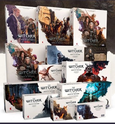 The Witcher: Path of Destiny Deluxe Pledge Gameplay All In With Geralt On Roach