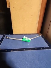 Faucet Connector,Stainless Steel,3/8 Compressionx1/2 FIPx16-In.