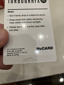 TV Sports Football - TurboGrafx-16 Hu Card Only!!  Tested! TG 16