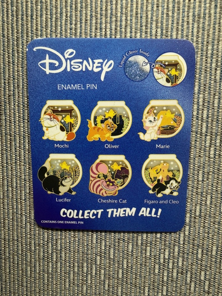 Disney Mystery Big Hero 6 Mochi Cat Fishbowl-Hot Topic Exclusive Pin By ...