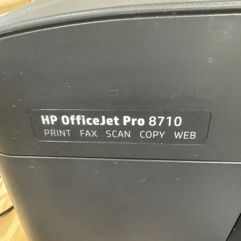 HP OfficeJet Pro 8710 Wireless Inkjet Printer M9L66A Fax Scan Copy All-In-One - Image 2 of 4