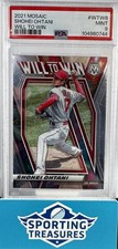 2021 Panini Mosaic Baseball - Shohei Ohtani - Will To Win Insert #WTW8