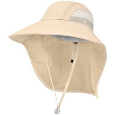 Kids Sun Hat UPF50 Summer Beach Play Sun Protection Hats with Neck Flap for ...