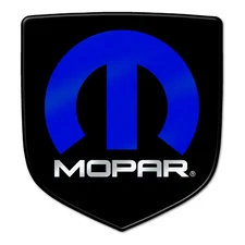 Dodge Ram Mopar grill and tailgate badge emblem pair. 1 front, 1 rear