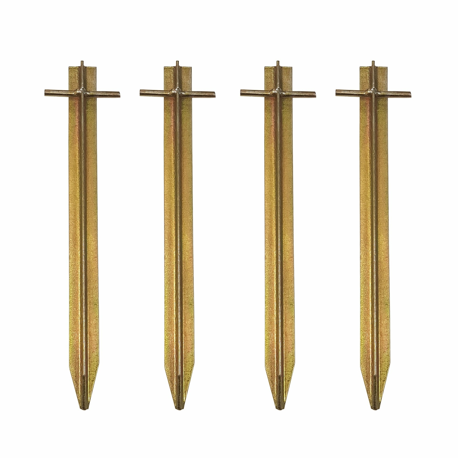 Piquetas de acero para carpa jardín toldo tienda estaca varilla ancla 4x camping