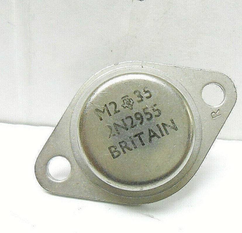 2N2955 TEXAS INSTRUMENTS TRANSISTOR, 40 VOLTS/ 100 MILLAMPS