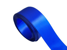 Royal Blue Single-Face Satin Ribbon 1 1/2 inches wide x 10 yards Polyester B46