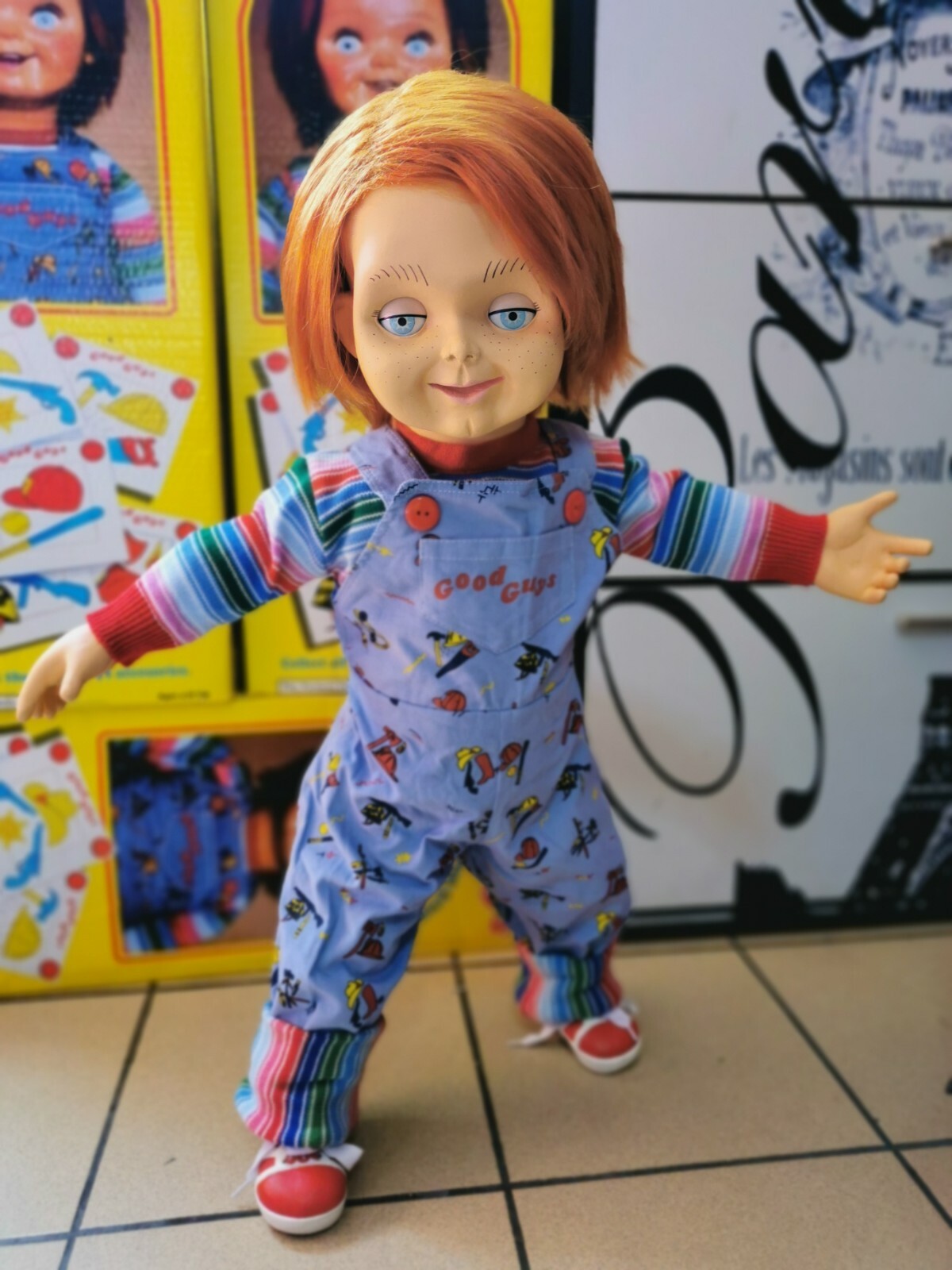 Chucky doll 3 life size prop 11 Child's Play Custom Good Guys 3 eBay