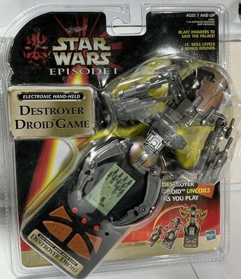 Vintage 1999 Star Wars Episode 1 Electronic Hand-Held Destroyer Droid Game MIP