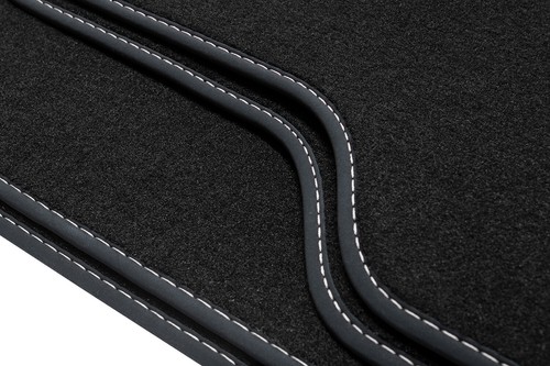 Premium Tappetini Adatto A per Mercedes SLK R172 Da Anno Fab. 03/2011- - Foto 6 di 9