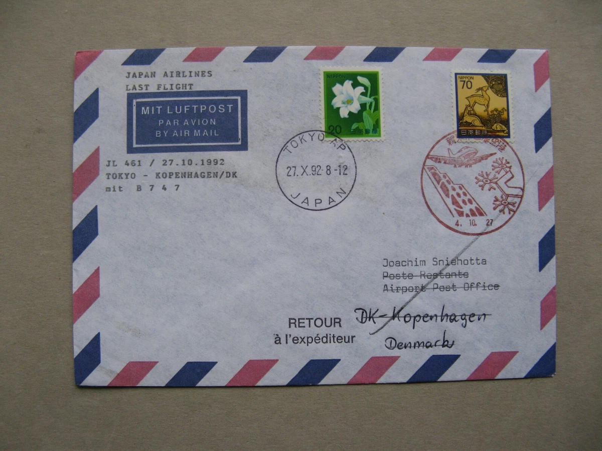Handstamped Air Mail Japanese Stamps for sale | eBay