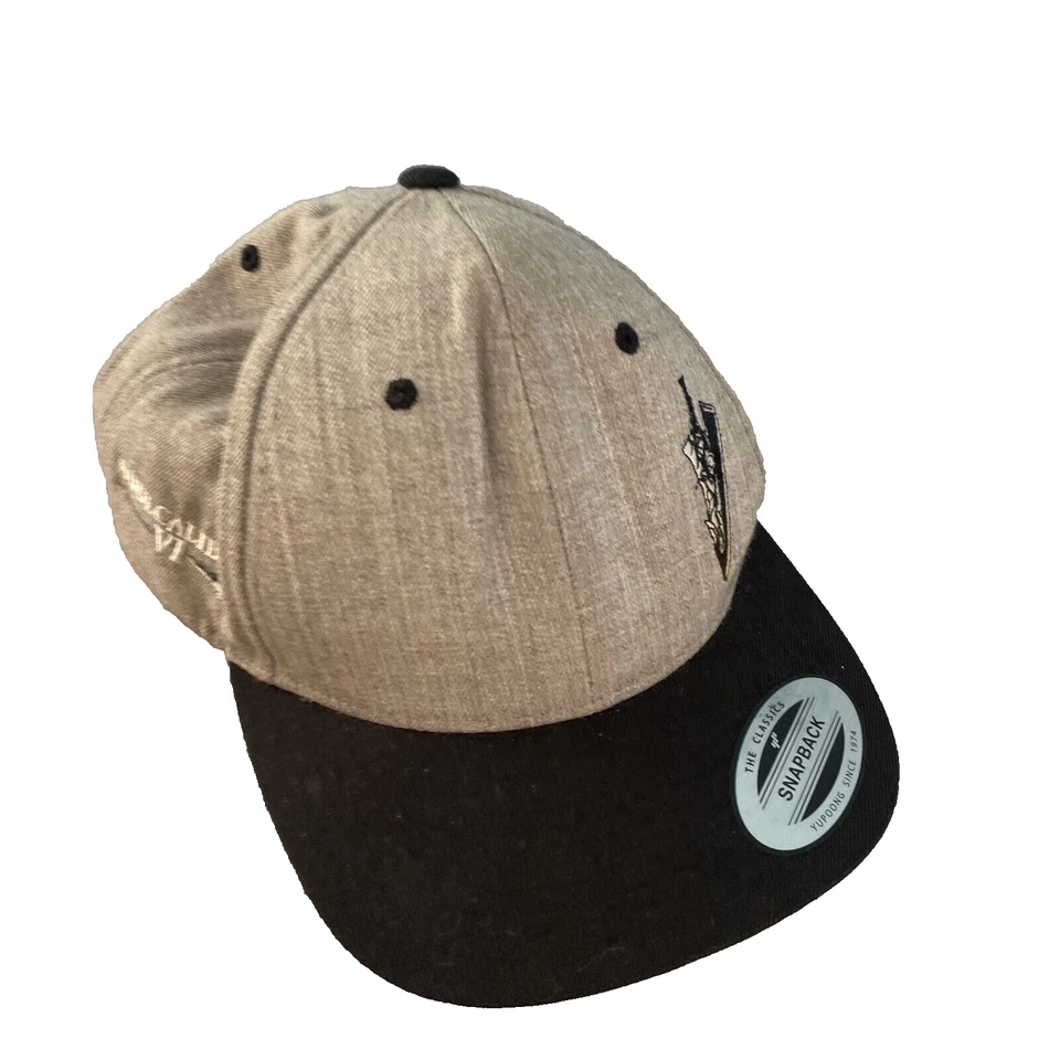 Boné ajustável SOUL CALIBER VI videogame gamer Snapback chapéu esporte-tek cinza lã - Imagem 3 de 4