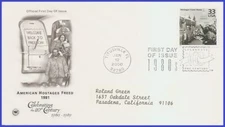 USA5 #3190d ADDR PCS ARTCRAFT FDC   1980s Hostages Come Home