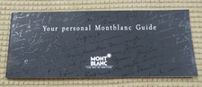 Montblanc Warranty Booklet - Blank Lo1 A18