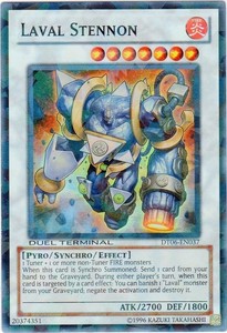 Laval Stennon - DT06-EN037 - Super Parallel Rare - Duel Terminal x3 - Near Mint