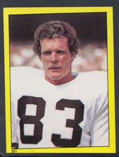 Topps 1982 American Football Sticker No 261 - Ted Hendricks, Oakland (T182)