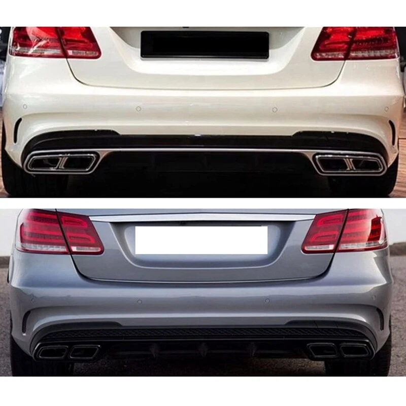 Puntas silenciadoras tubo escape coche Mercedes Benz AMG clase E/S W212 W222 E63 S65 Foto 3 de 4