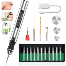 Engraving Pen with 33Bits Electric Cordless Rotary Tools Professional Engraver