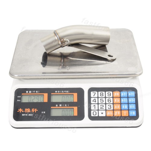 51MM Muffler For QJMOTOR QJ800GS-G SRK800RR 2023-2024 Exhaust Tips Mid Link Pipe - Picture 2 of 14