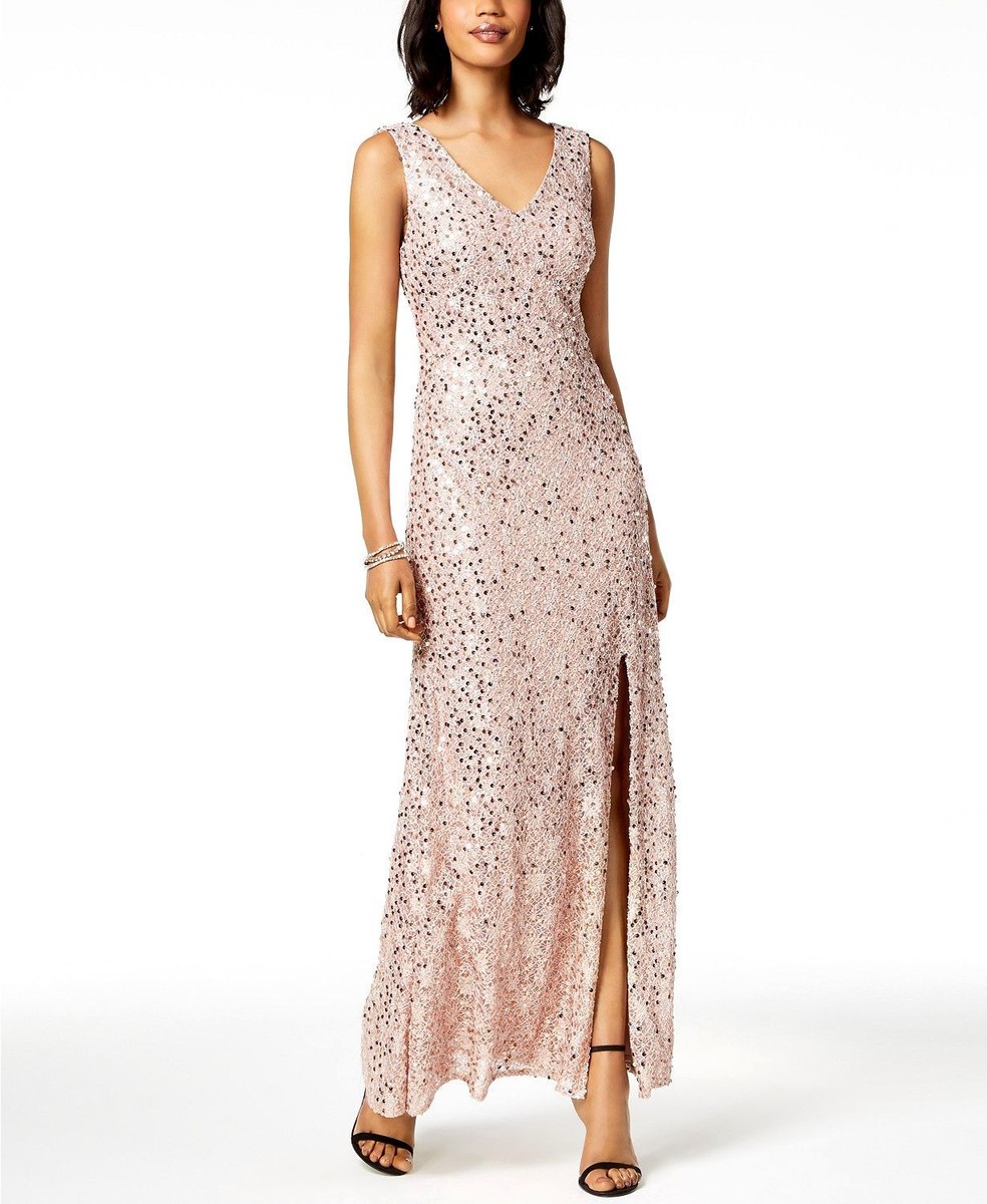 green emerald velvet dress Dance Fever Strappy Back Sequin Mini Dress Rose Gold Selfie Leslie