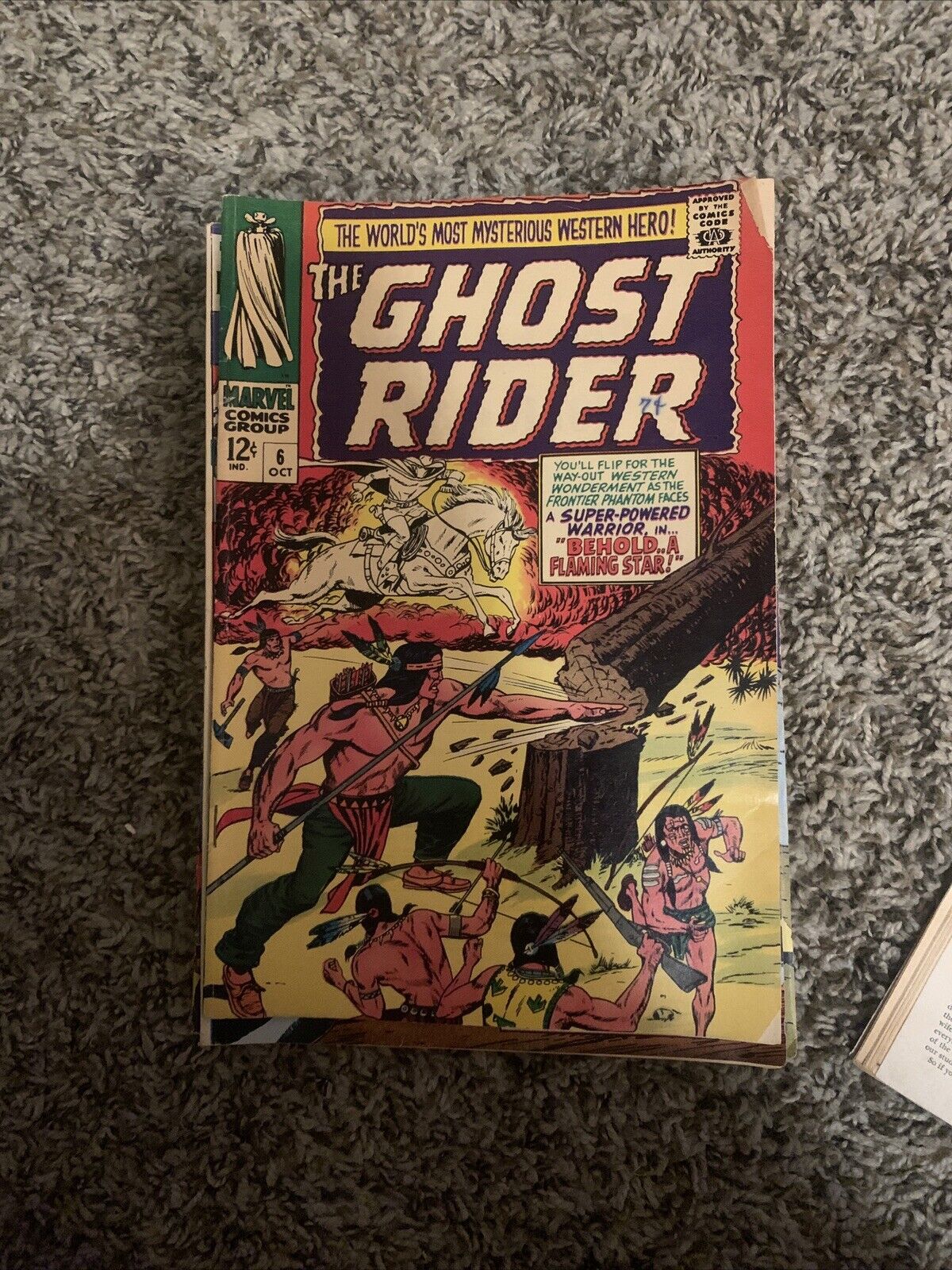Marvel Comics The Ghost Rider Vol.1, 6 Oct 1967.