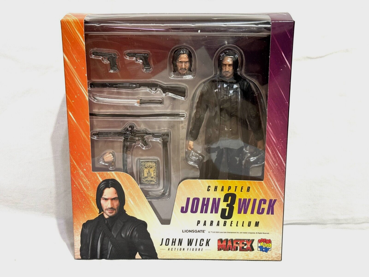 Medicom Toy MAFEX No.233 MAFEX JOHN WICK CHAPTER 3 Black Keanu