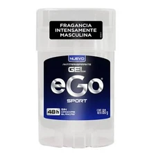 2 X  EGO MEN SPORT DESODORANTE EN GEL/48H PROTECCION 48HORAS HOMBRE 80G