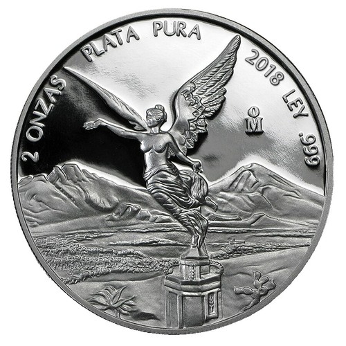 🇺🇸2018 Libertad NGC MS70 Mexico 1oz Onza .999 Fine Silver First