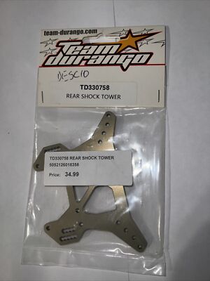 RC Team Durango TD330758 Rear Shock Tower DESC10 Old Stock NIB Discontinued 