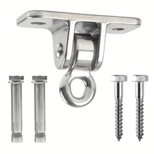 Stainless Steel 304 Swing Hanger for Gym Porch Swing Seat Wooden Sets Indoor