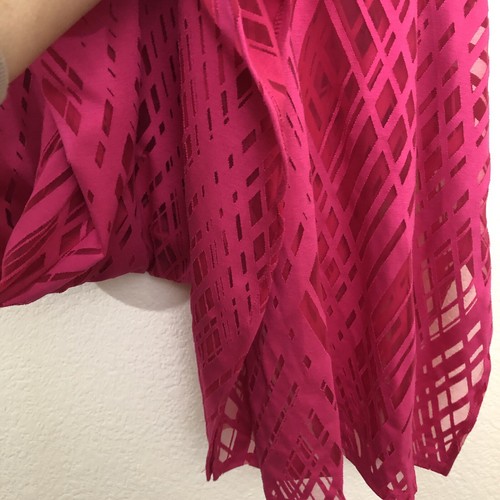 APT. 9 Womens 8 Fuchsia Hot Pink Sleeveless Maxi Dress Long Side Slit Lined NWT - Picture 8 of 12