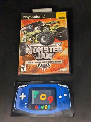 Monster Jam: Maximum Destruction (Sony PlayStation 2, 2002) PS2