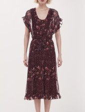 NWOT Ulla Johnson Silk Midi Dress