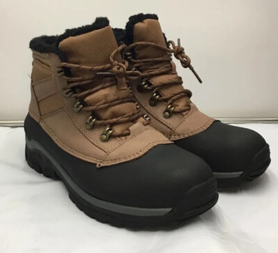 Size 10-Men\'s Julian Waterproof Winter Boots - All in Motion-Cognac All in Motion Men main image 3