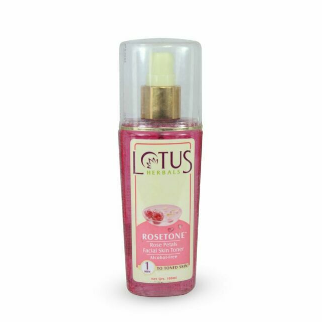 lotus herbal rose toner