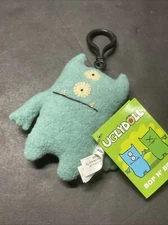 Uglydoll Bop N’ Beep Green And Blue 4” Key lip Gund