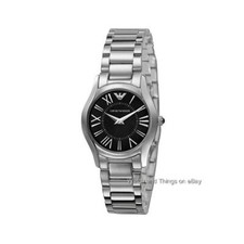 Emporio Armani Mother of Pearl Crystal Dial Ladies Watch AR11095 for sale  online | eBay