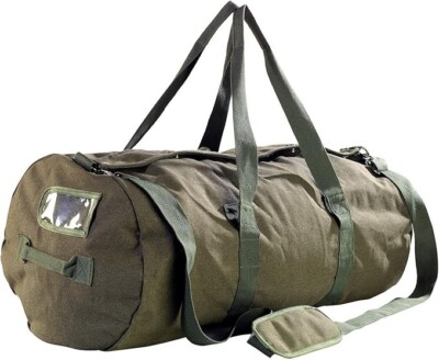 NEU XXL Canvas Reisetasche Seesack 100Liter für Outdoor Camping Angeln Zelt See