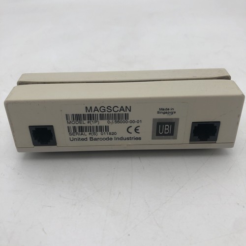 Vintage Intermec MAGSCAN 1P 0-155000-00-01 Wedge Mag Strip Reader AS IS READ - Picture 6 of 7