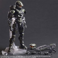 Play Arts Game Halo Infinite Master Chief Action Figure Statue Toys Collection