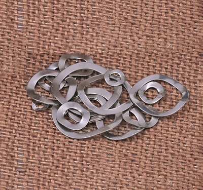 #ad A2 Stainless Steel Round Wave Spring Washer Triple Wave Washer Metal Wave Washer $10.50
