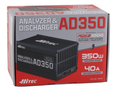 Hitec AD350 Battery Workstation Analyzer & Discharger 44405 Brand