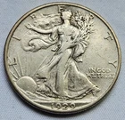 ⭐️1929 D Walking Liberty Half Dollar - VF + 90% Silver