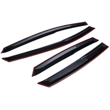 Window Visor Sun Rain Guard Vent Shade for Ford Focus 4 Door Hatchback 2012-2018