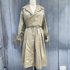 Sanchez Kane Trenchcoat 2018 Runway Khaki Jacket Genderless Mexican Designer OS